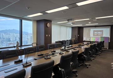 기업 임원회의실 AV 시스템 구축